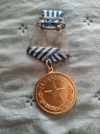 Medalla Valor Antigua Yugoslavia