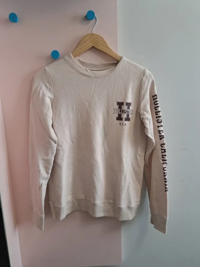 Sudadera Hollister Beige