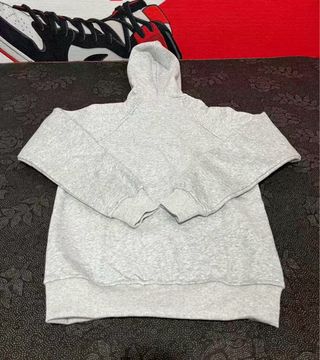 Felpa Burberry con cappuccio grigia