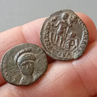 ≡ Espectacular Lote 2 Monedas Romanas