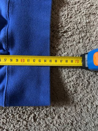 Felpa Nike Zip Up Vintage Blu