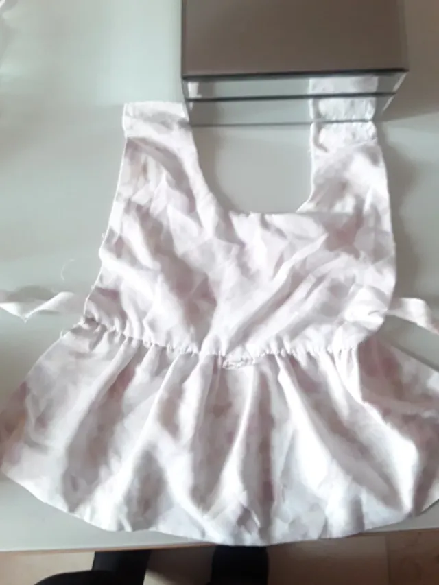 Vestido perrita flores verano talla 40cm