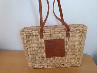 Bolso grande de paja