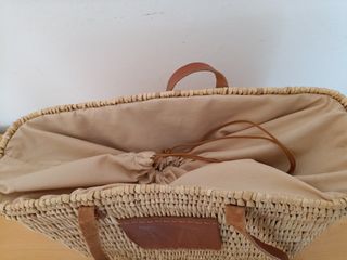 Bolso grande de paja