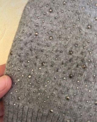 Berretto con pon pon in pelliccia