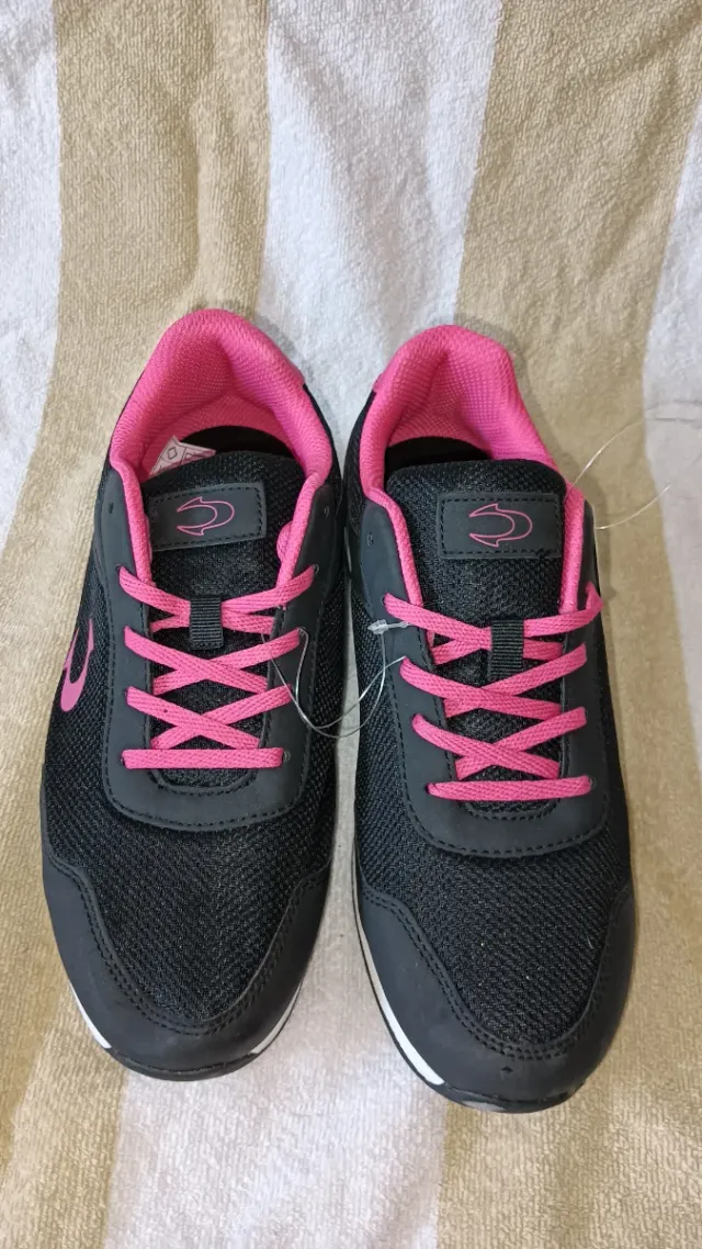 Deportivas John Smith Negras y Rosas