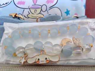 Bolso Cinnamoroll + Pulsera a juego