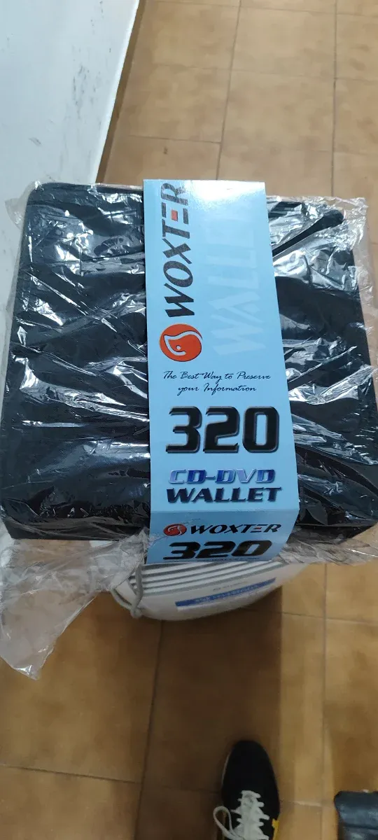 Maleta Porta CD/DVD WOXTER 320