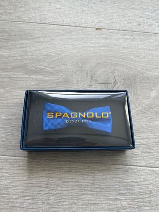 Pajarita Spagnolo niño azul