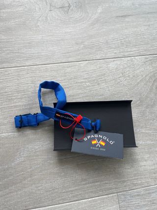 Pajarita Spagnolo niño azul