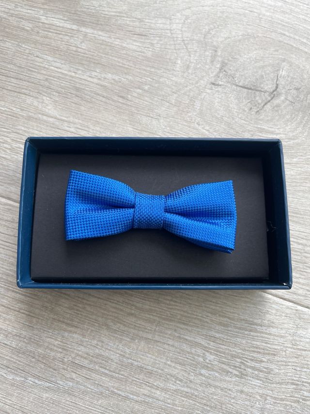 Pajarita Spagnolo niño azul