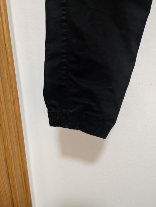 Pantalón Cargo Negro Zara Talla M