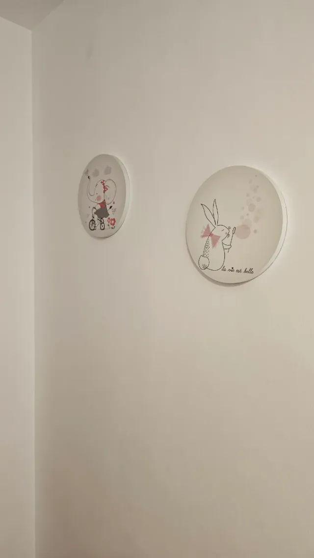 Cuadro infantil decorativo redondo