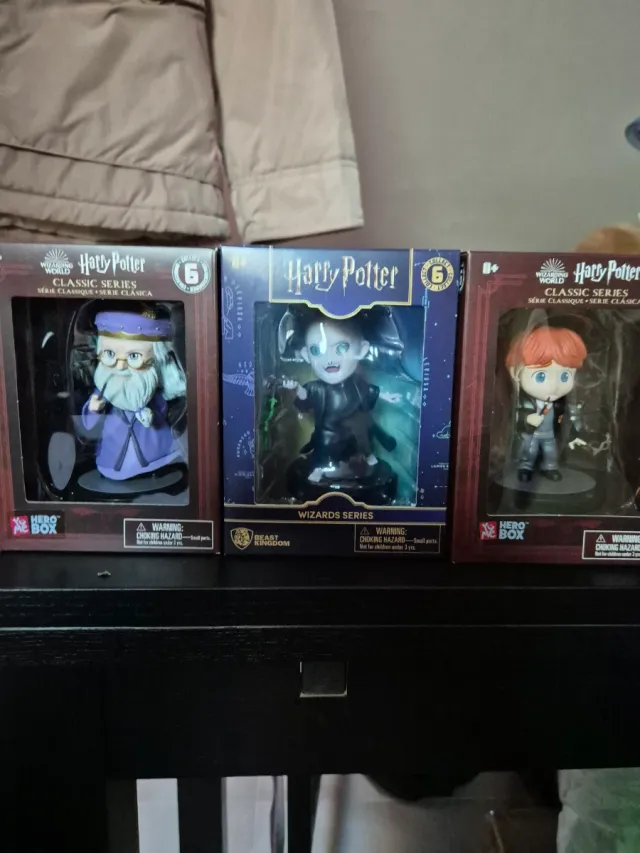 Tris personaggi Harry Potter