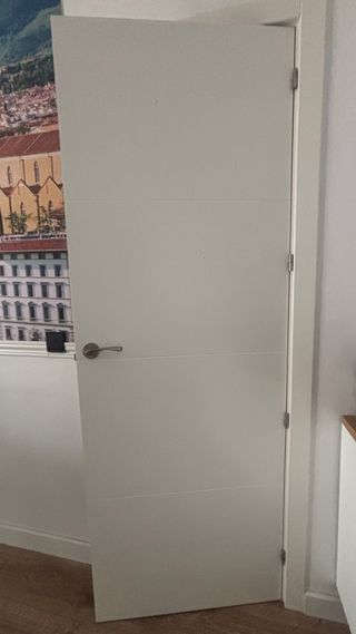 2 hojas Puertas madera maciza u75€ ~ 72,5x203 dcha