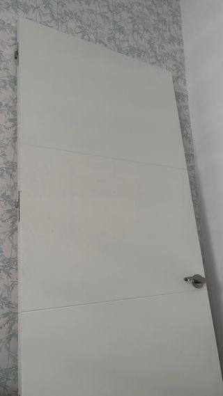 2 hojas Puertas madera maciza u75€ ~ 72,5x203 dcha