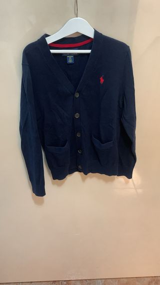 Chaqueta Polo Ralph Lauren Punto Niño Azul