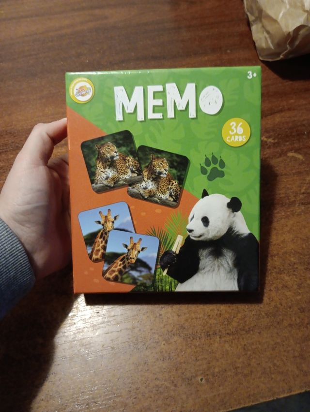 Juego de Memoria Animales 36 Cartas