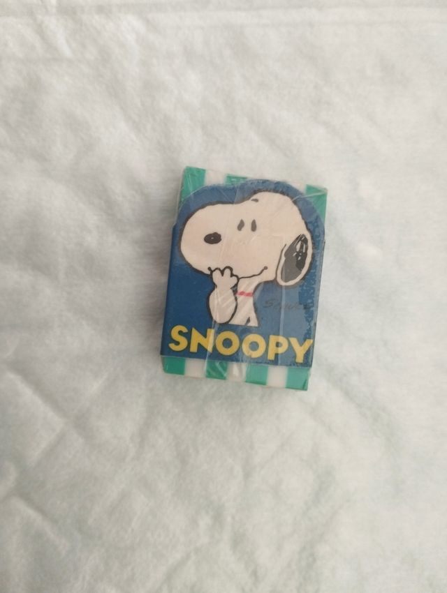 Goma de borrar Snoopy nueva años 80/90
