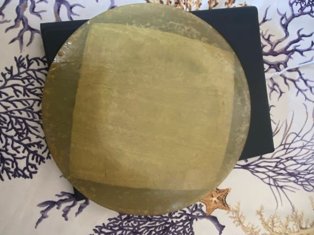 Piatto decorativo natalizio decoupage