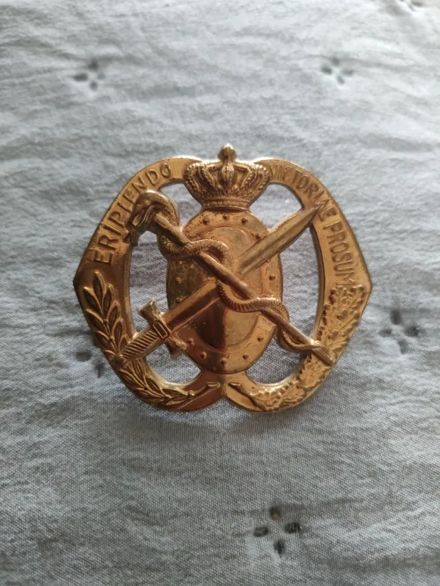 Insignia Boina Regimiento Tropas Médicas