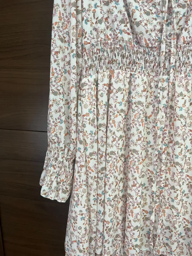 Vestido casual estampado talla M