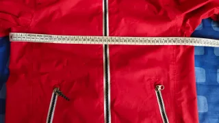 Chubasquero niño rojo 4-6 años