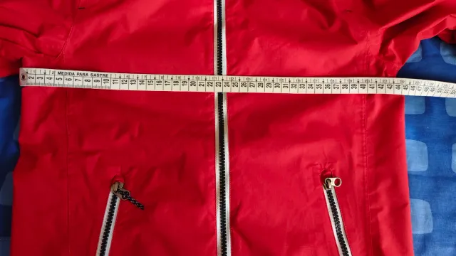 Chubasquero niño rojo 4-6 años