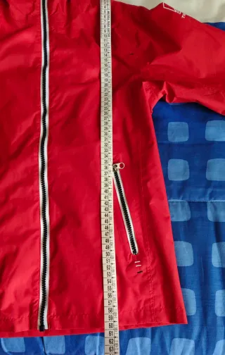 Chubasquero niño rojo 4-6 años