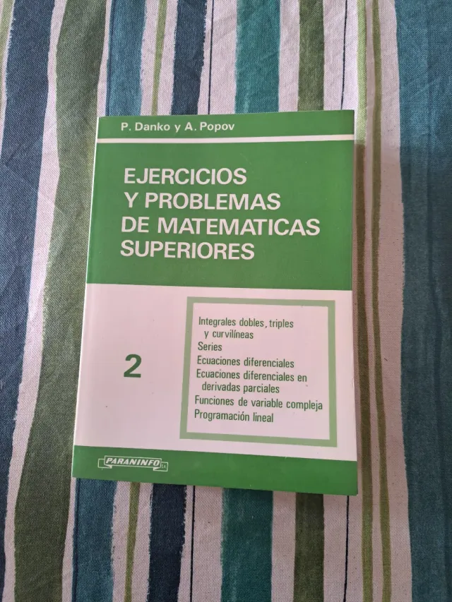 EJERCICIOS PROBLEMAS MATEMATICA SUP.T.2
