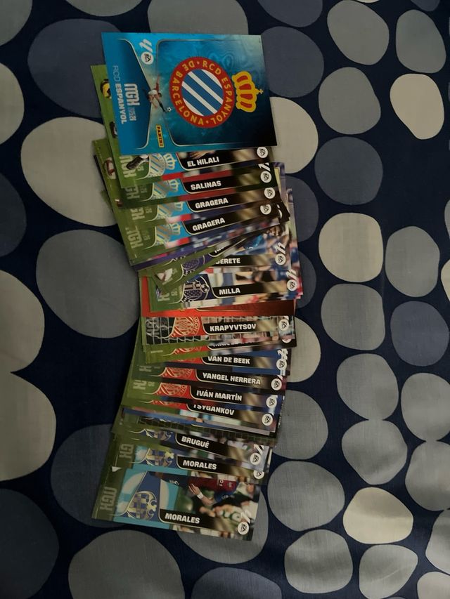 Taco cromos LaLiga Megacrack 1ª y 2ª Ed.