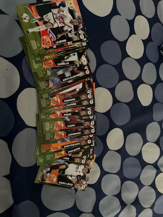 Taco cromos LaLiga Megacrack 1ª y 2ª Ed.