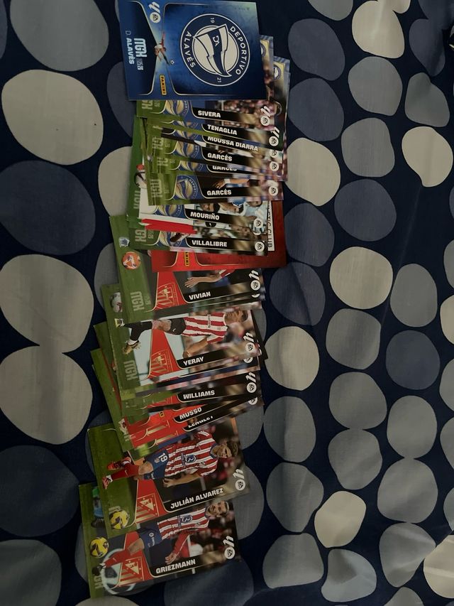 Taco cromos LaLiga Megacrack 1ª y 2ª Ed.