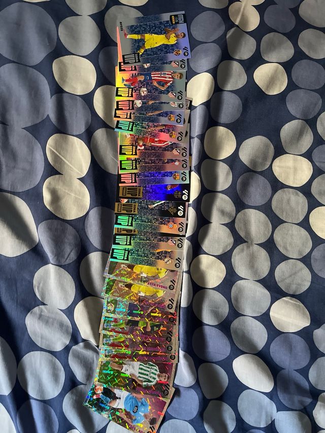 Taco cromos LaLiga Megacrack 1ª y 2ª Ed.