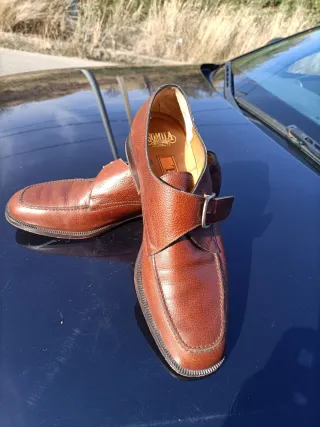 Zapatos Gomila Marrones Monk Strap