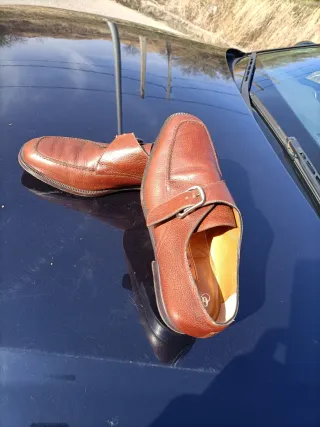 Zapatos Gomila Marrones Monk Strap