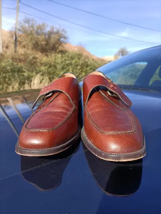 Zapatos Gomila Marrones Monk Strap