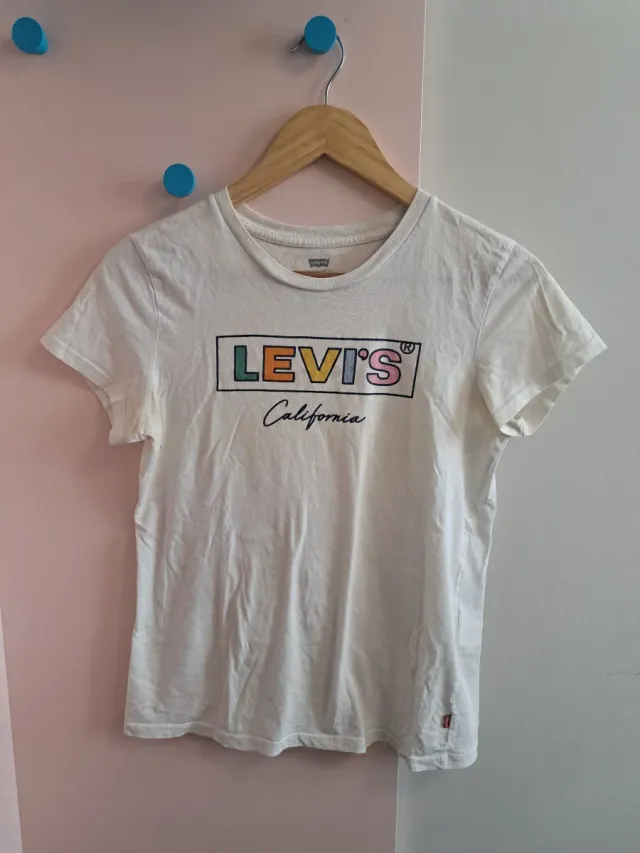 Camiseta Levi's Blanca California