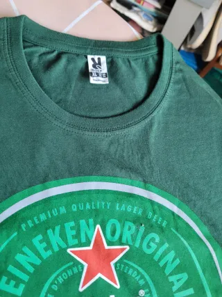 Camiseta Heineken Verde Talla L/XL