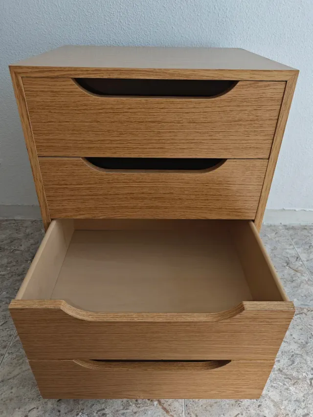 Cajonera de madera 4 cajones