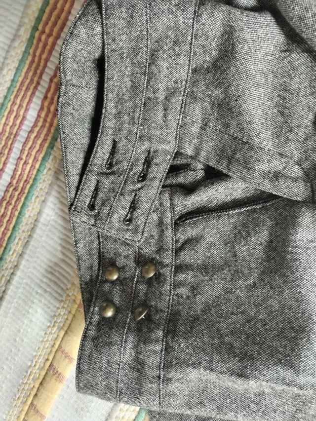 Calças clássicas Tintoreto cinzentas