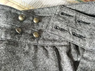 Calças clássicas Tintoreto cinzentas