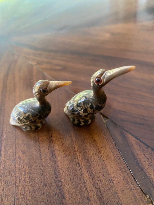 Figuras de Hueso Talladas Artesanalmente