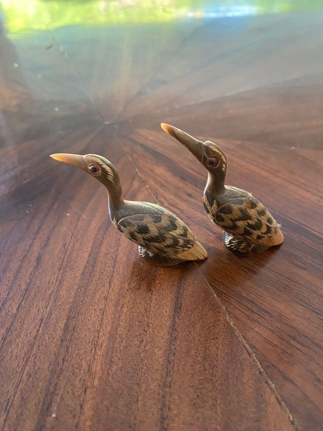 Figuras de Hueso Talladas Artesanalmente