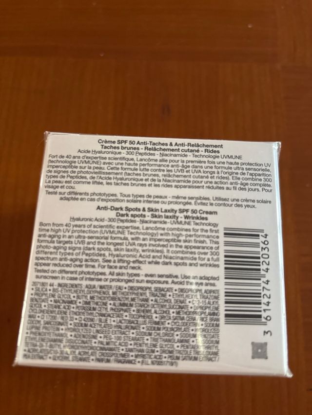 Lancôme Rénergie HPN UVMUNE Crema SPF 50