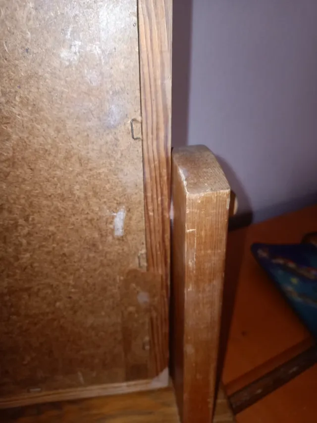 Espejo de sobremesa madera