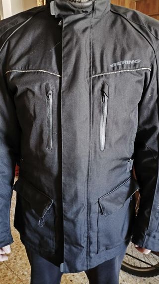 Chaqueta Moto Bering Negra