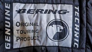 Chaqueta Moto Bering Negra