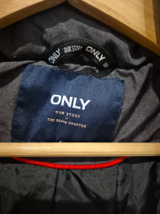 Giubbotto imbottito grigio ONLY