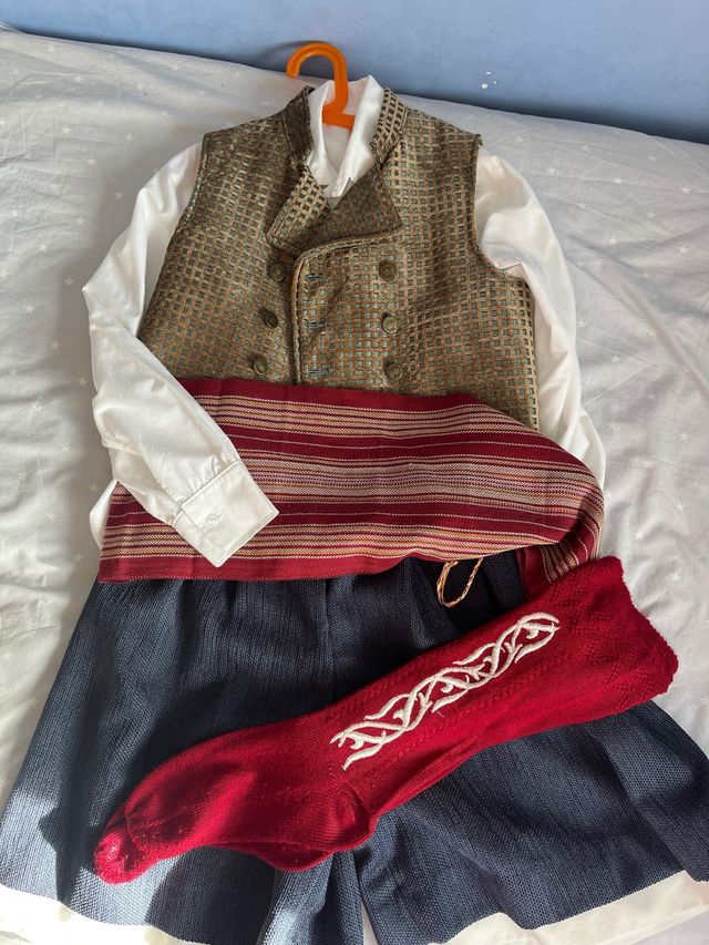 Traje de niño fallero talla 14